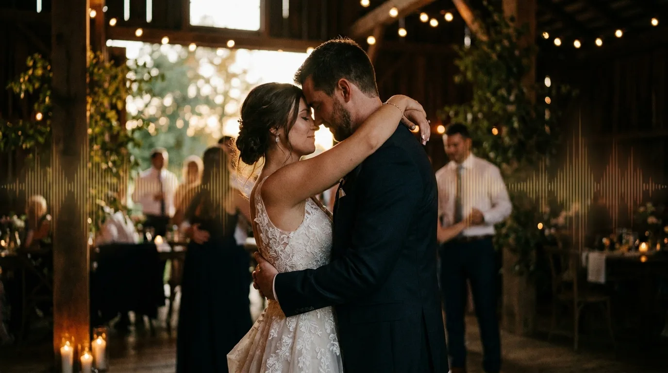 la música como alma del video de boda