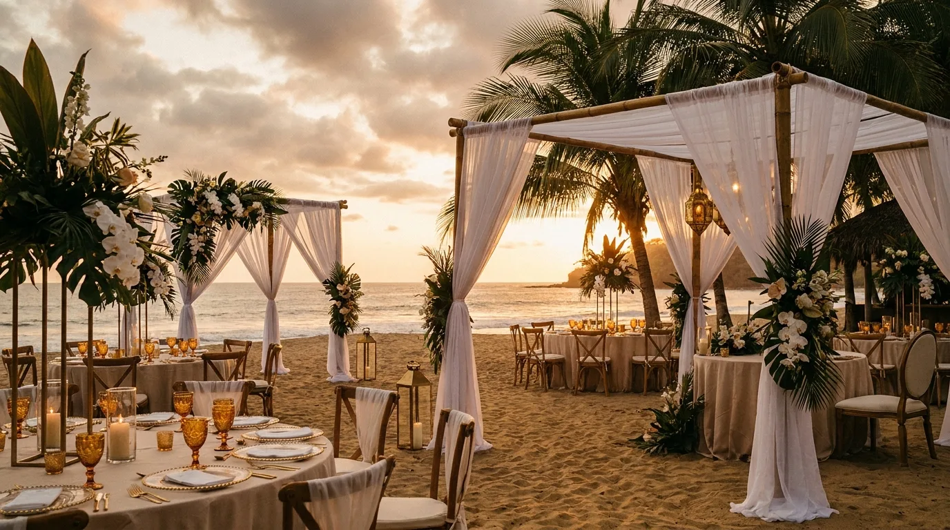 Boda frente al mar en Costa del Sol