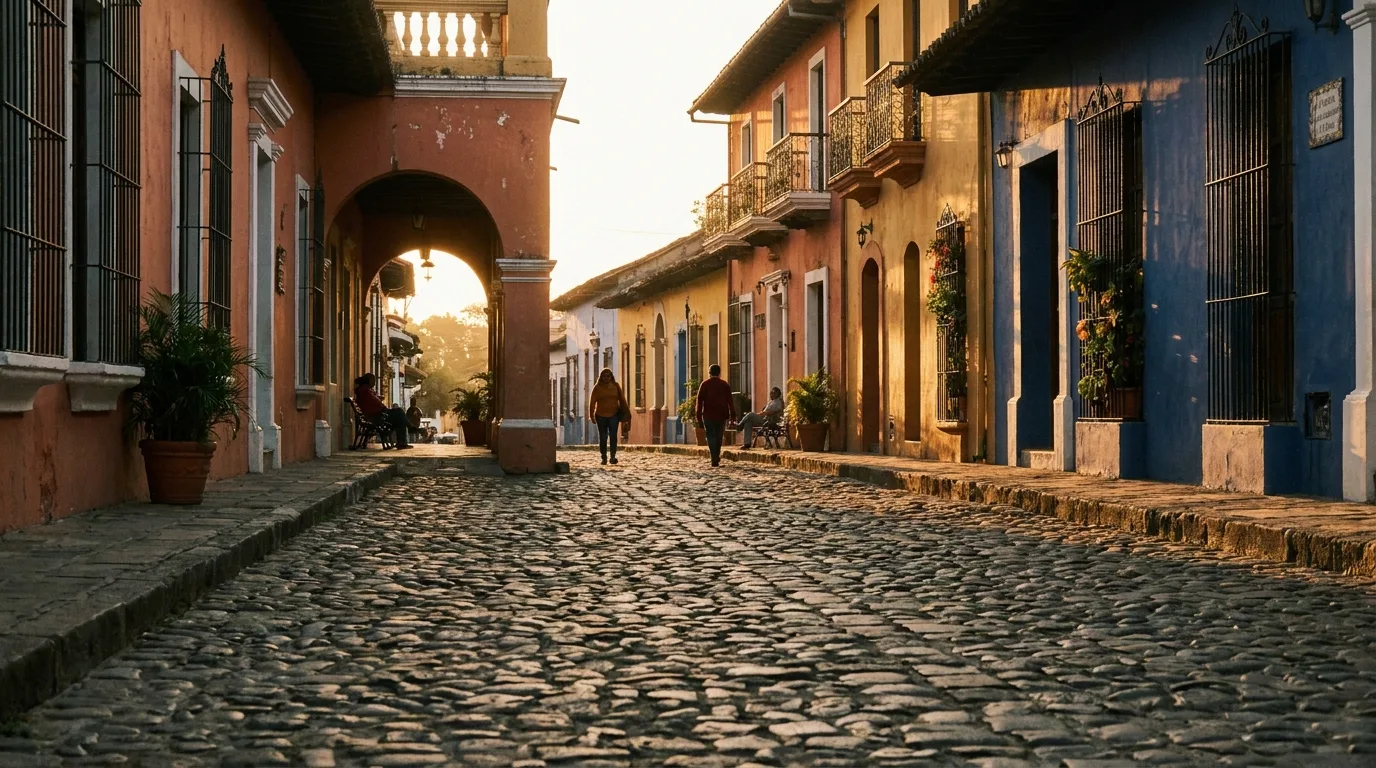 Sesión de fotos en las calles de Suchitoto