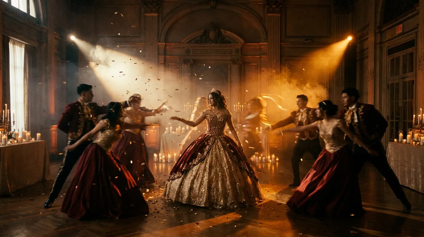 baile sorpresa coreografiado de unos XV