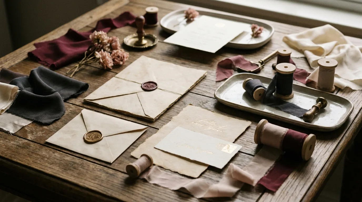 Paleta de colores para boda
