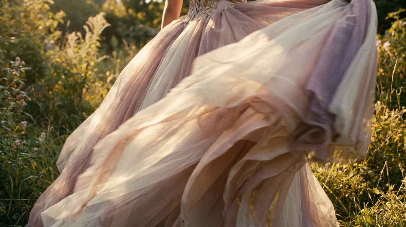 Vestido de XV años en sesión fotográfica